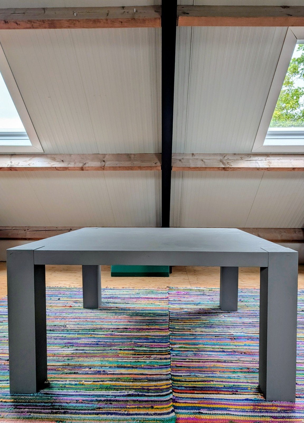 vierkante tafel 140 x 140, Huis en Inrichting, Tafels | Eettafels, Ophalen, Vierkant, 100 tot 150 cm, 100 tot 150 cm