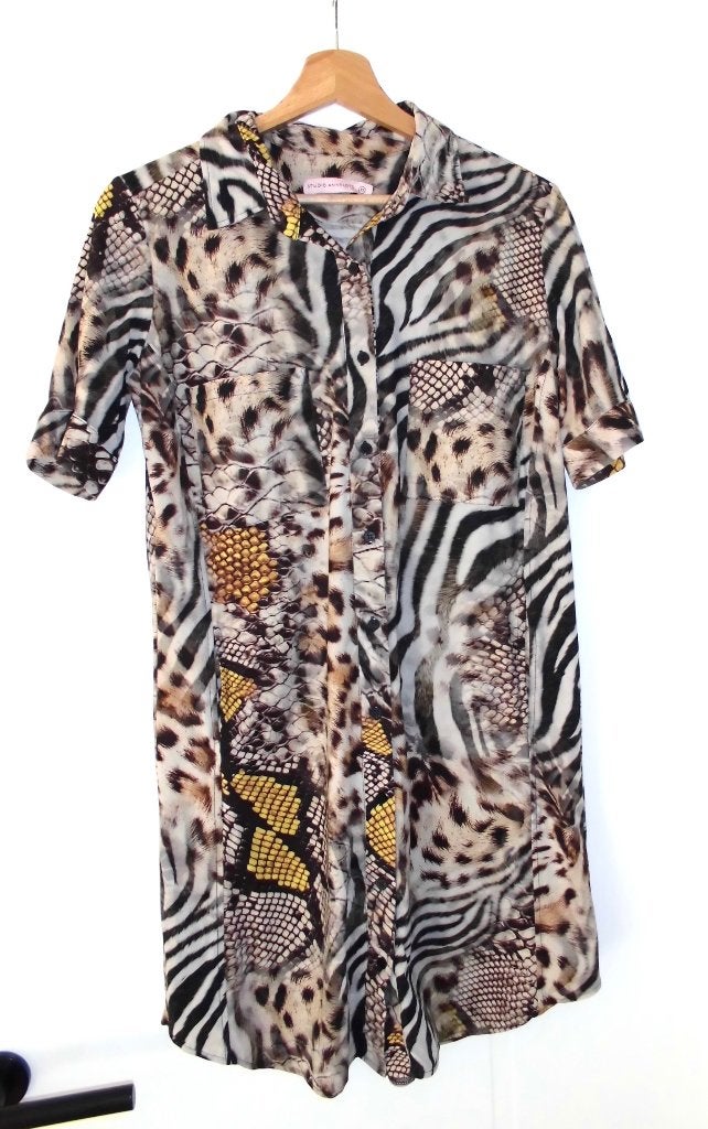 Studio Anneloes jurk maat XS / S travelstof, Kleding | Dames, Jurken, Studio Anneloes, Meerkleurig, Ophalen of Verzenden, Zo goed als nieuw