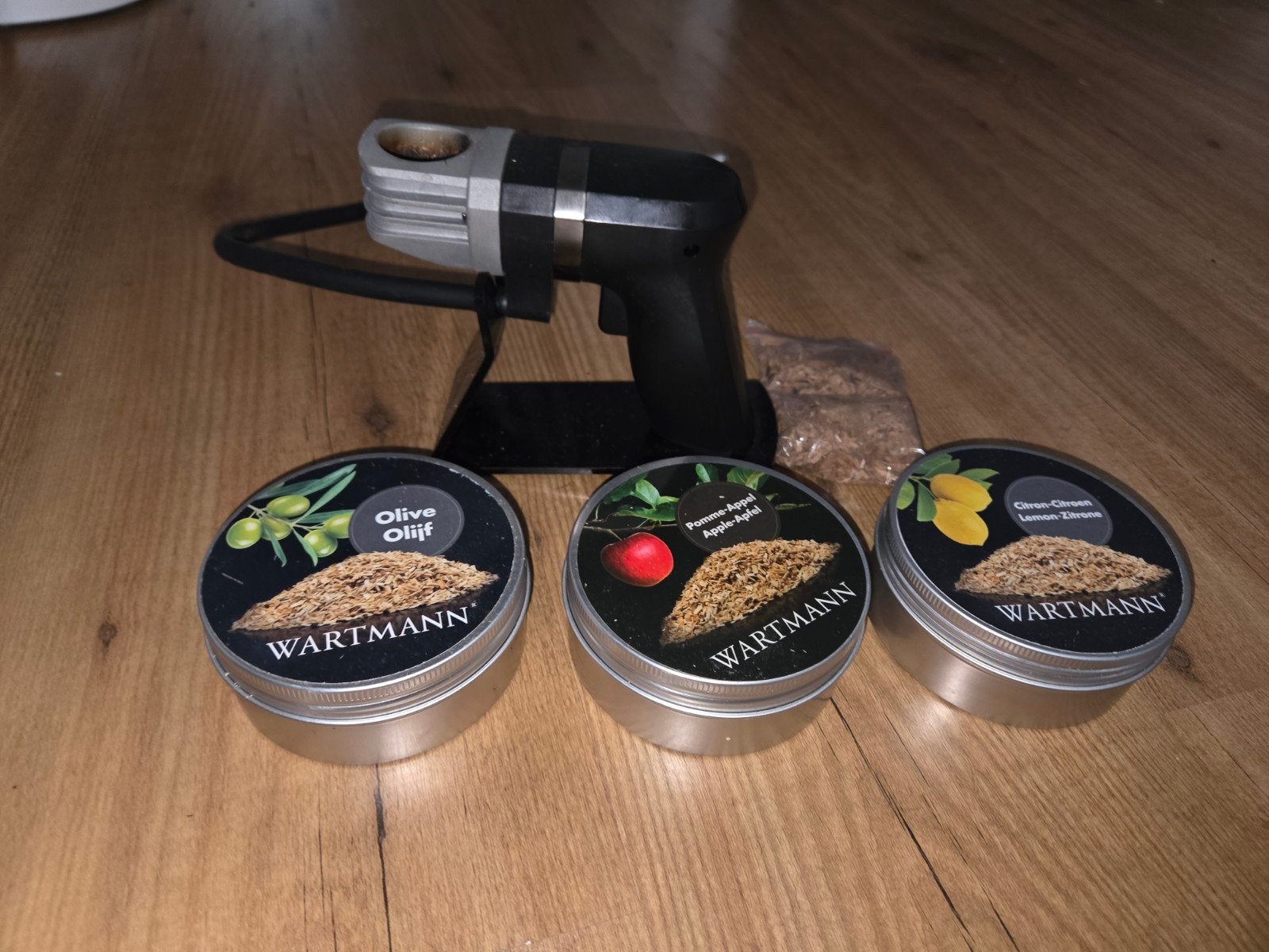 Wartmann Rookpistool met 3 smaken rookmot, Ophalen, Gebruikt, Wartmann