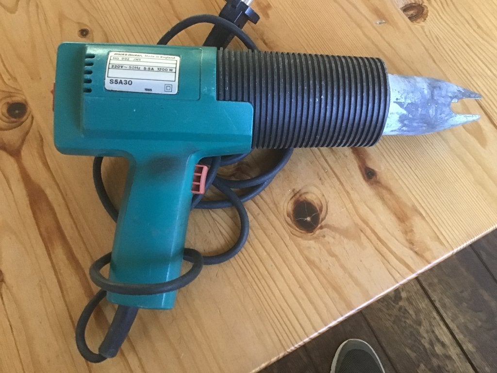 Black & Decker verf afbrander set, Ophalen, Gebruikt