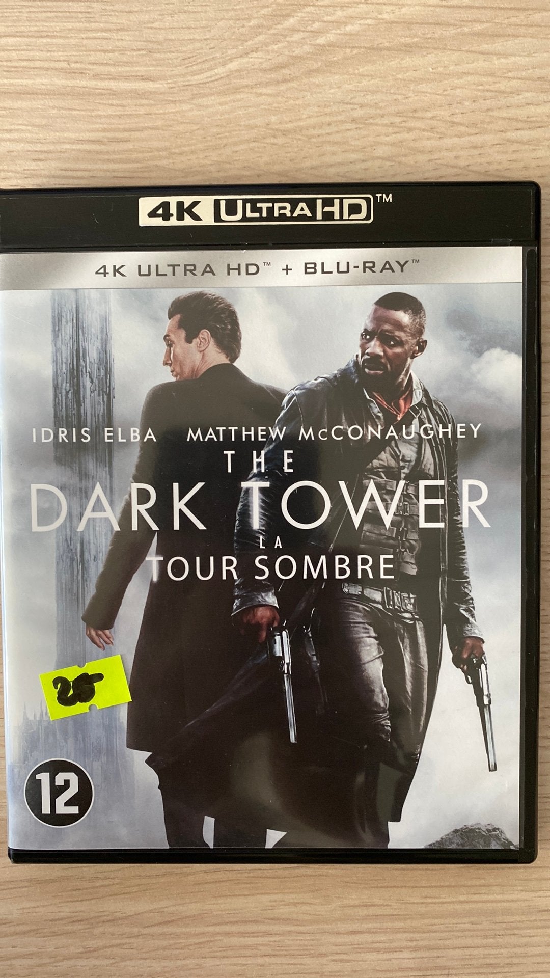 The dark tower 4K uhd blu ray NL versie, Ophalen of Verzenden, Zo goed als nieuw, Actie