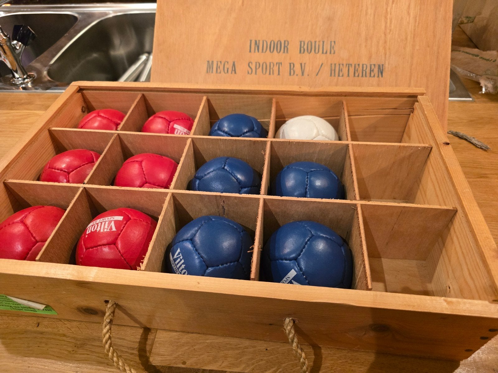 Indoor Boule Set - Mega Sport B.V. / Heteren, Ophalen of Verzenden, Gebruikt