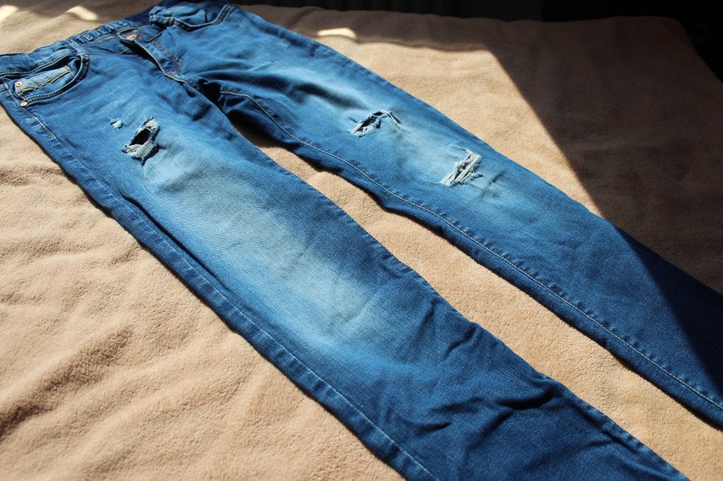 LTB Jeans - Stoere spijkerbroek met gaten, Broek, Verzenden, Jongen of Meisje, Zo goed als nieuw