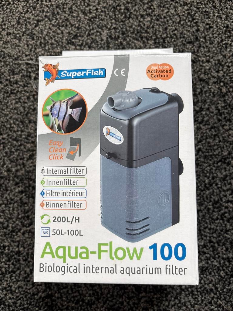 Aqua flow 100, Dieren en Toebehoren, Vissen | Aquaria en Toebehoren, Verzenden, Nieuw