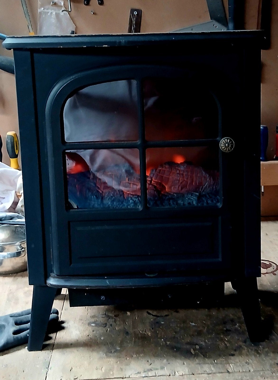electrice sfeer kacheltje  geeft  geen warmte af ,, is puur, Huis en Inrichting, Kachels, Ophalen, Gebruikt, Overige soorten, Elektrisch