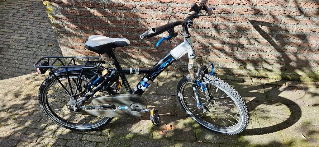 Stoere Loekie Jongens fiets, Ophalen, Terugtraprem, 22 inch, Gebruikt