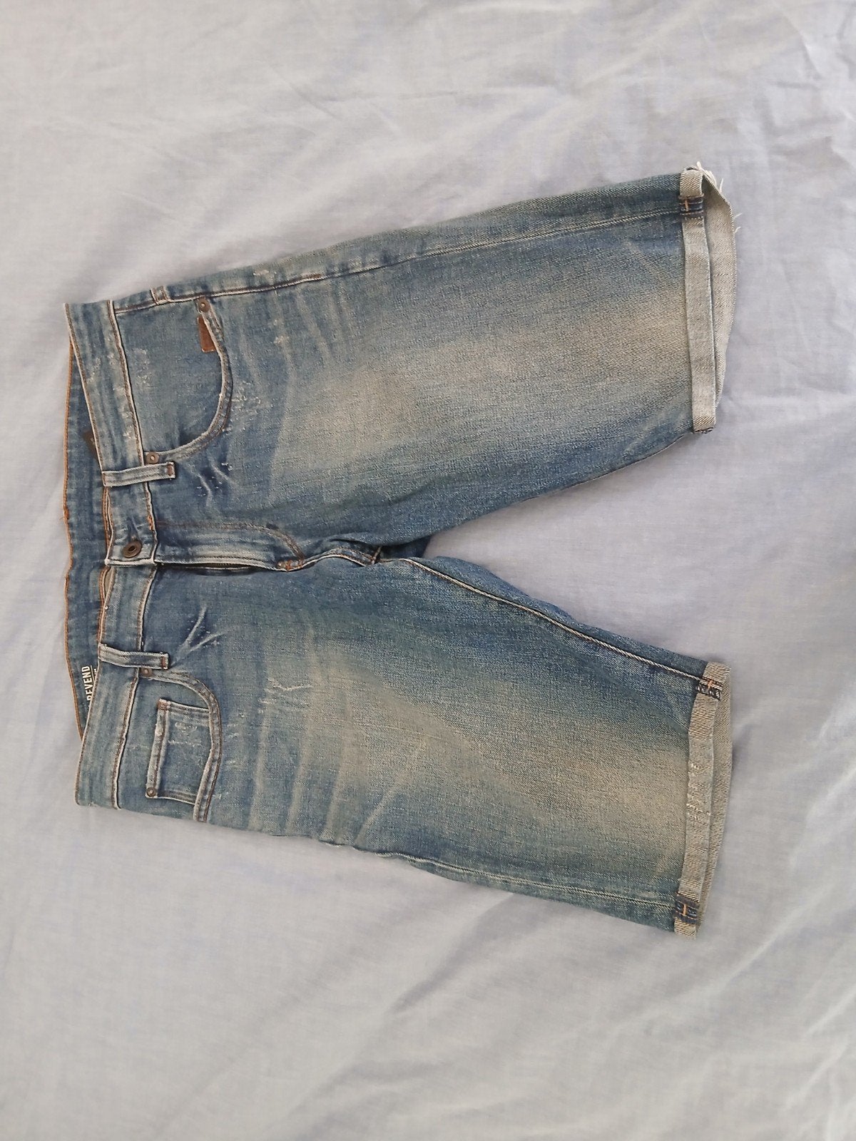 Korte broek g star, Blauw, Ophalen of Verzenden, Zo goed als nieuw, W33 - W34 (confectie 48/50)