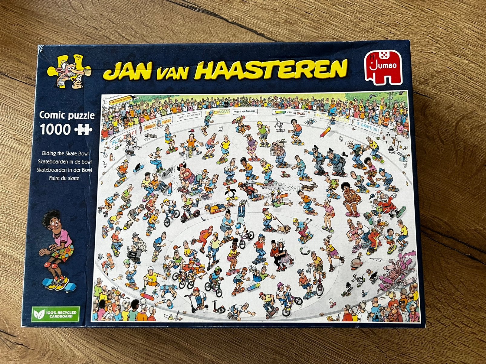 Jan van Haasteren - 1000 st. - diversen 2, Hobby en Vrije tijd, Denksport en Puzzels, Ophalen, 500 t/m 1500 stukjes, Zo goed als nieuw