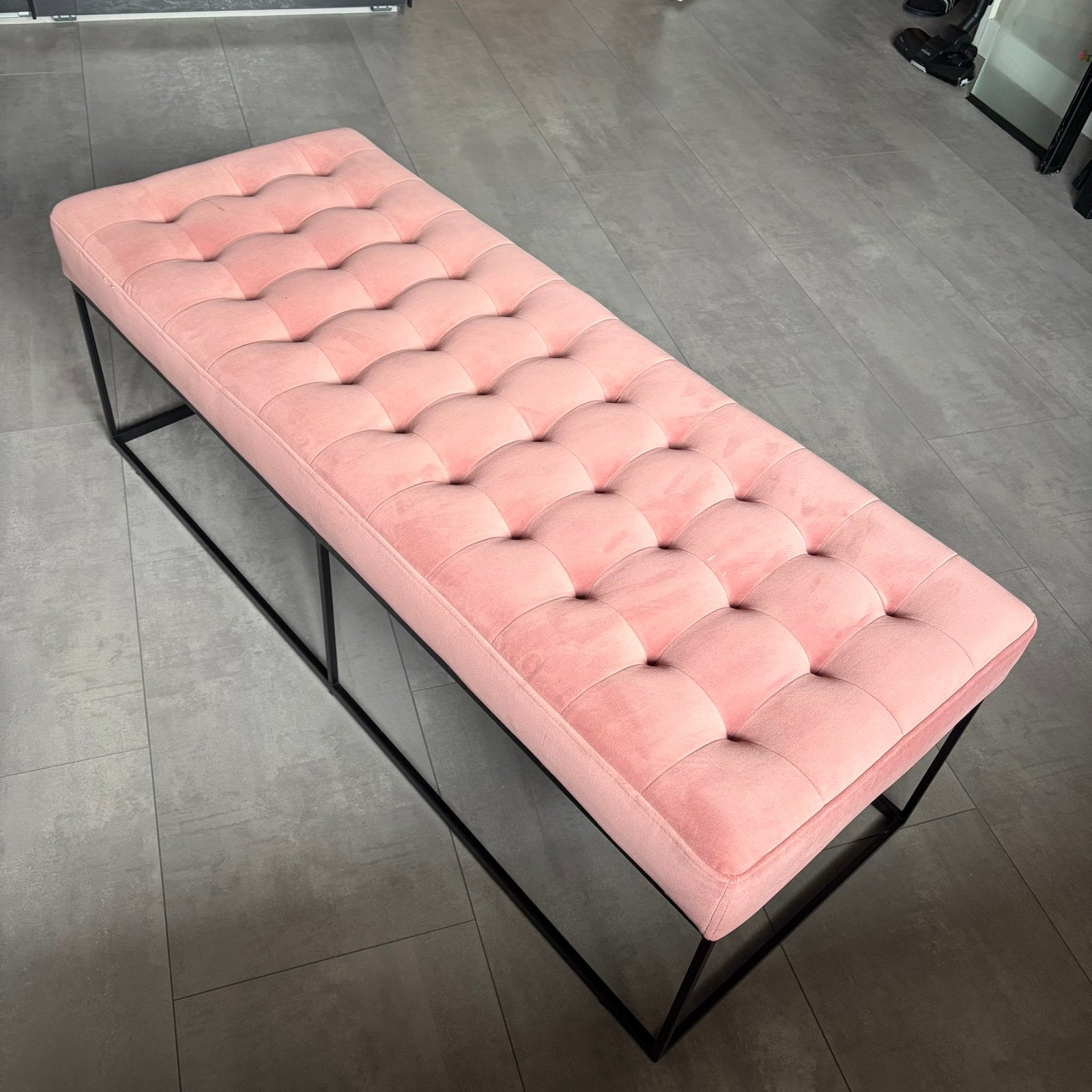 Roze Bankje | Zo Goed Als Nieuw, Ophalen, Minder dan 50 cm, 125 cm of meer, Zo goed als nieuw