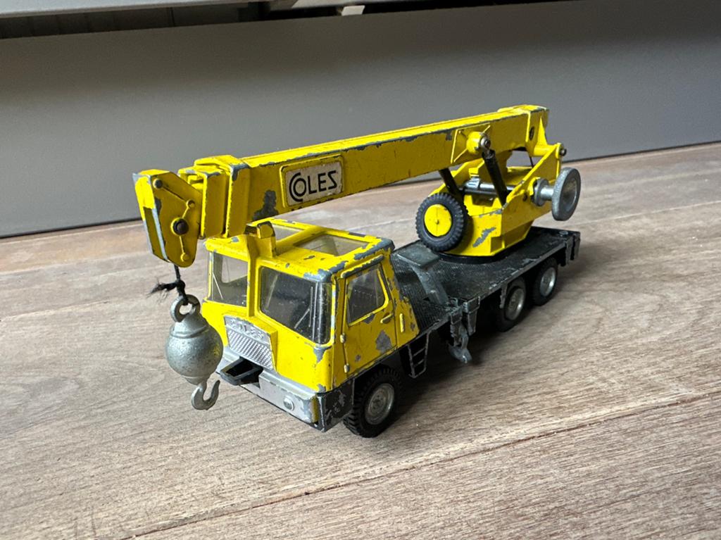 Dinky Toys Coles Hydra Truck 150T, Ophalen of Verzenden, Gebruikt, Bus of Vrachtwagen