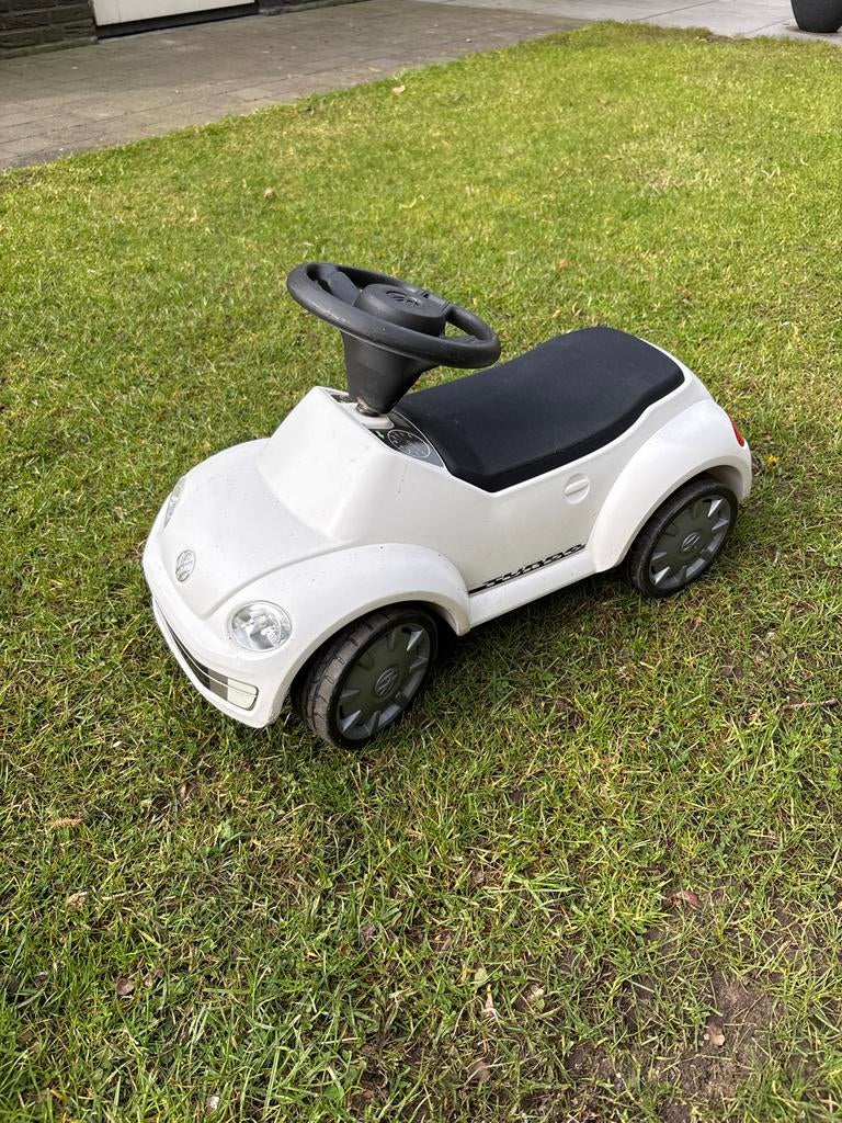 Witte Volkswagen Beetle loopauto, Ophalen, Gebruikt, Loopvoertuig