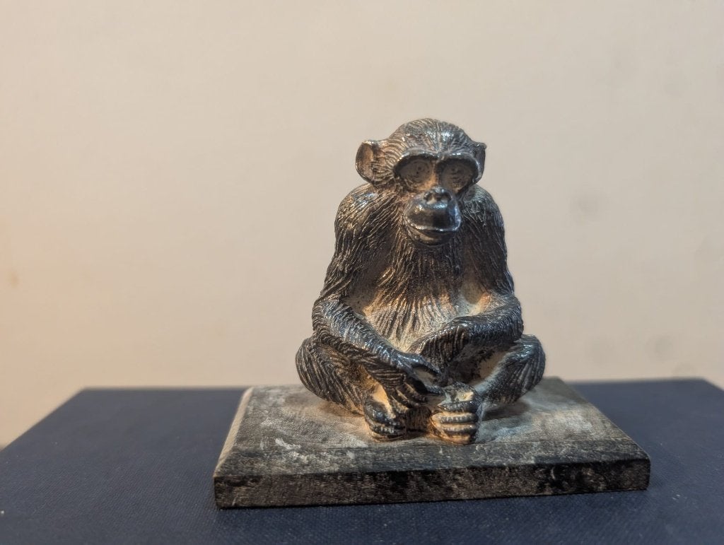 WNF Verzilverde dieren - Chimpansee, Verzenden, Gebruikt, Dier