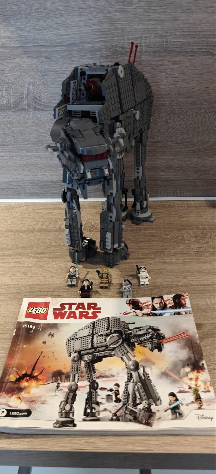 Lego Star Wars 75189 - First Order Heavy Assault Walker, Gebruikt, Star Wars, Lego, Ophalen of Verzenden