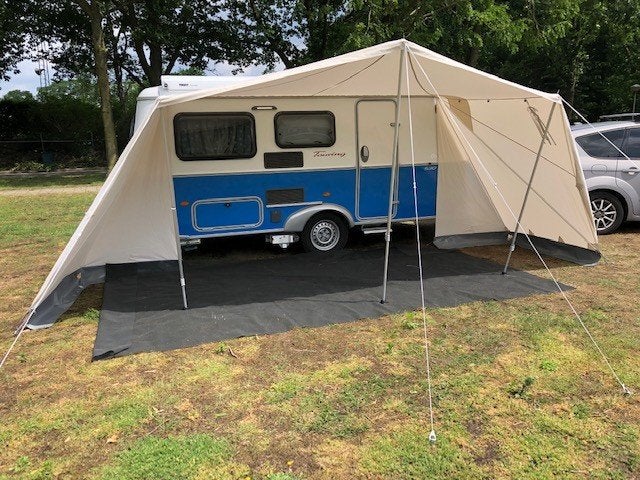 Atomatent caravan luifel, Caravans en Kamperen, Particulier, Luifel, Eriba, Tot en met 4