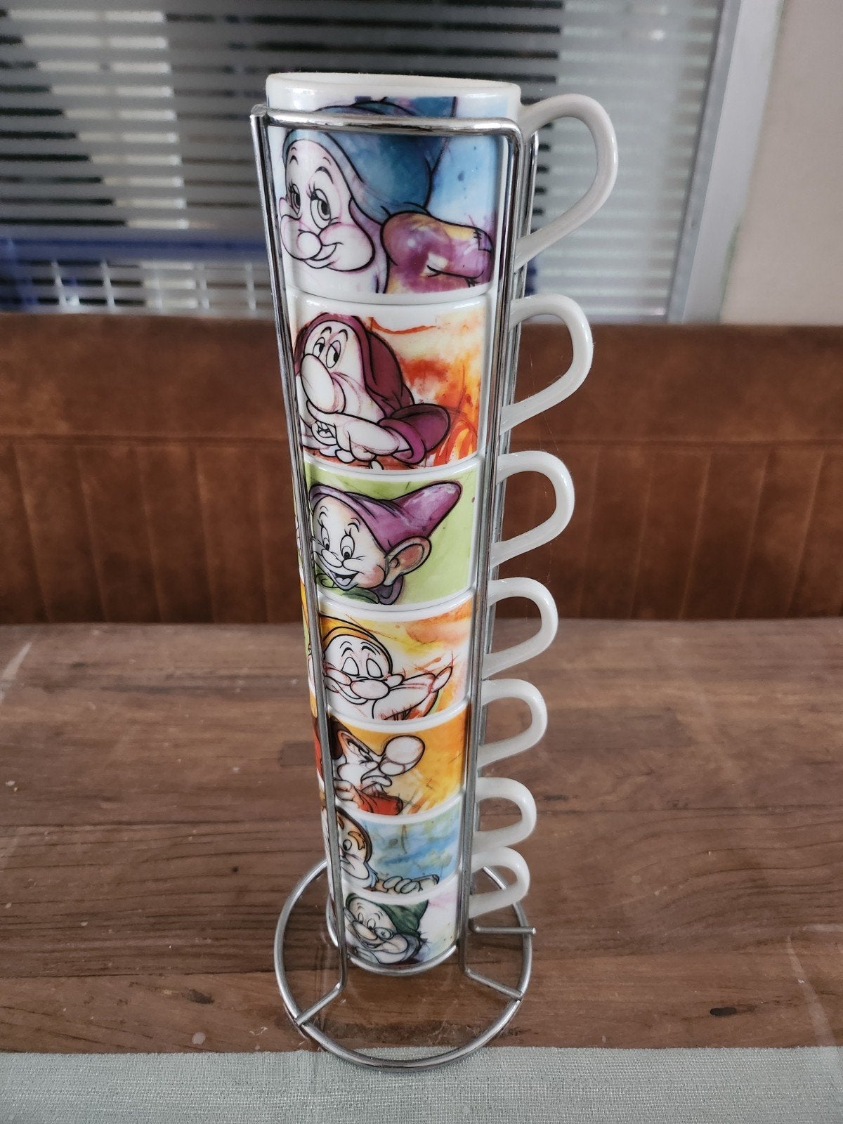 Disney espresso kopjes, Ophalen, Zo goed als nieuw, Porselein, Kop(pen) en/of Schotel(s)