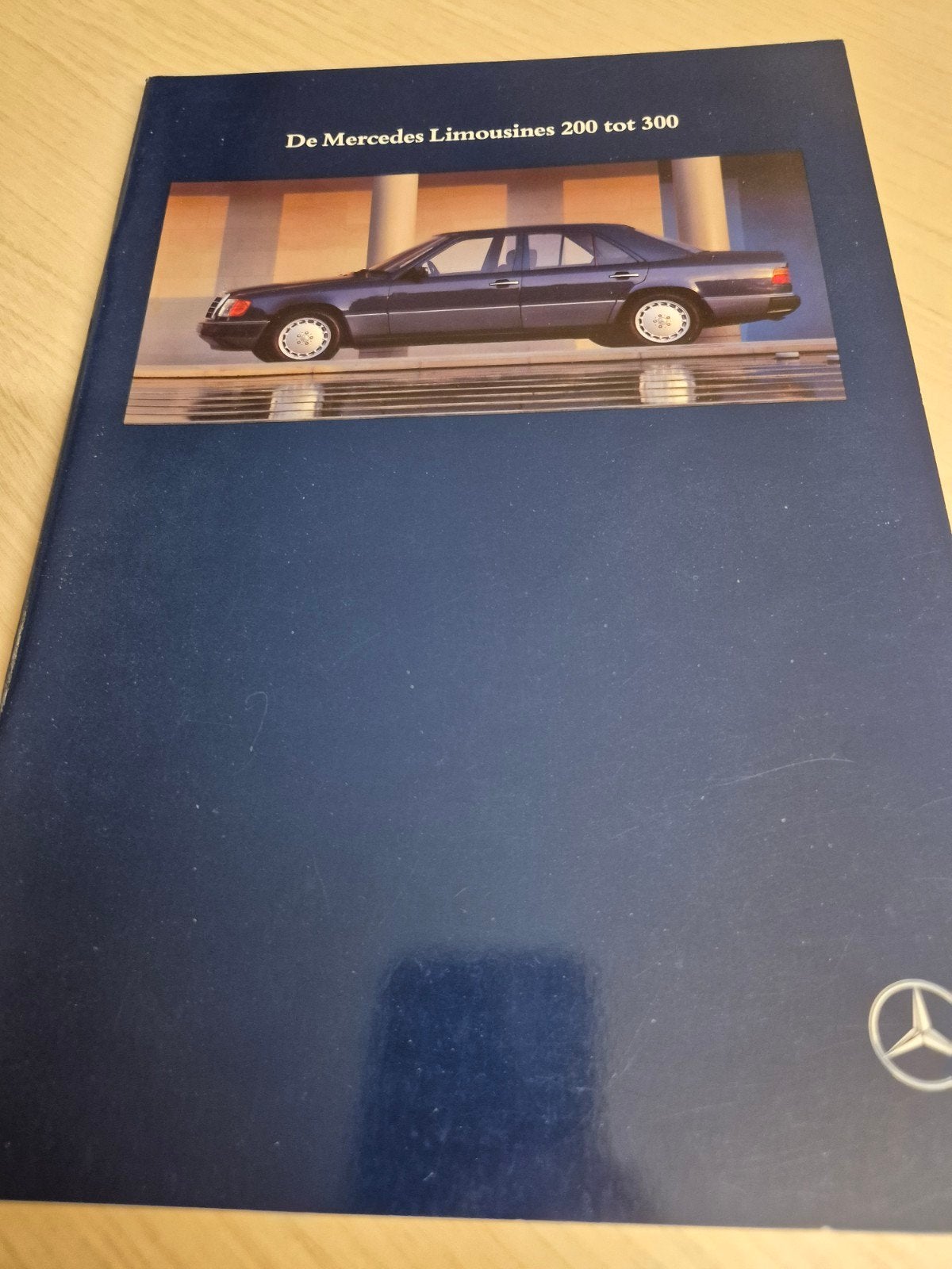 1989 Mercedes w124 200 300 serie Nederlandse folder óók 300E, Ophalen of Verzenden, Zo goed als nieuw, Mercedes