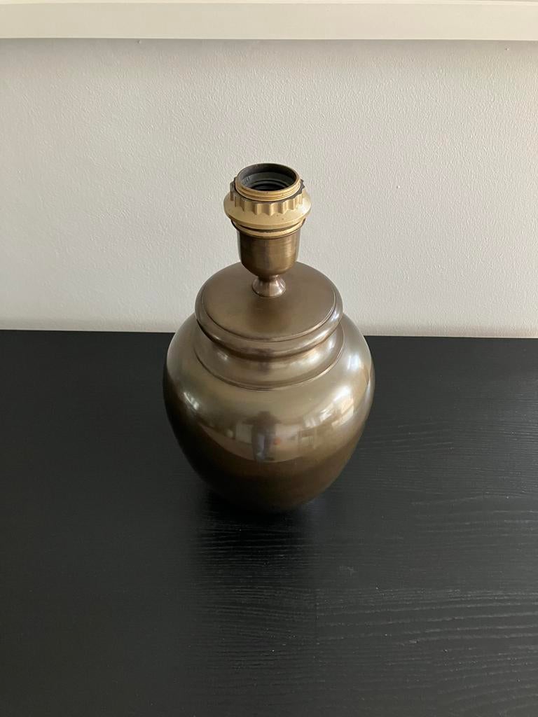 Mooie messing lamp, Ophalen of Verzenden, Zo goed als nieuw, Minder dan 50 cm