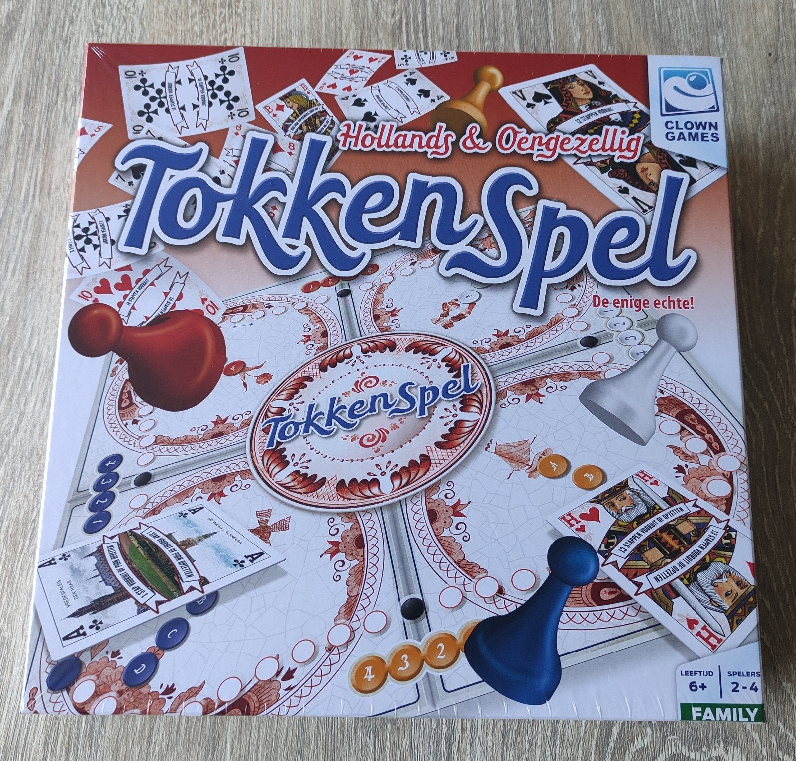 TOKKENSPEL nog in de FOLIE NIEUW, Hobby en Vrije tijd, Gezelschapsspellen | Bordspellen, Ophalen of Verzenden, Nieuw