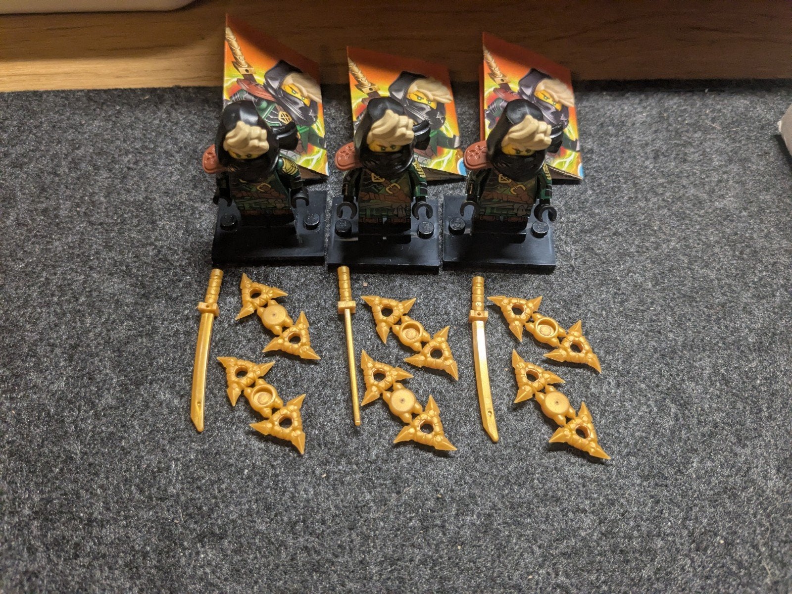 Lego ninjago serie 29 mysterieuze ronin 3x, Ophalen of Verzenden