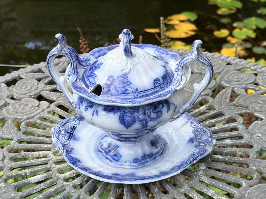 Schalen Delfts blauw, Ophalen