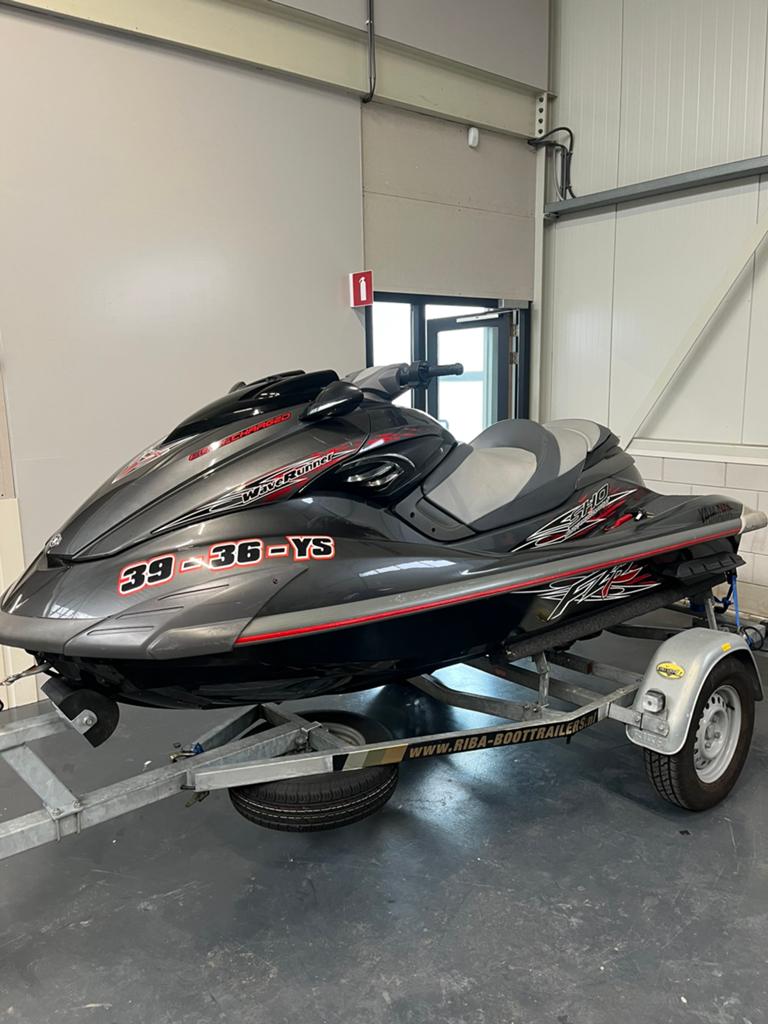 Yamaha FZR SHO Supercharged 2012 + Trailer, Watersport en Boten, Ophalen, Zo goed als nieuw, Benzine, 200 pk of meer