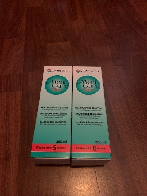lenzenvloeistof Menicare plus gekocht bij Eyewish, Ophalen of Verzenden, Nieuw, Ogen, Reiniging