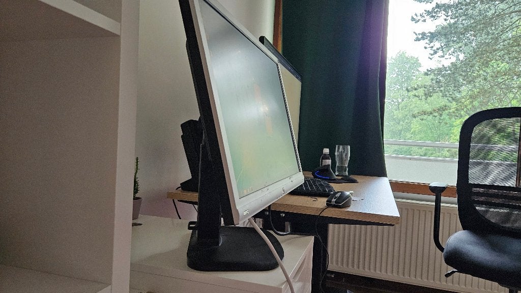 BenQ G2400WT Monitor – 24 Inch – Full HD, Ophalen, BENQ, DVI, Gebruikt