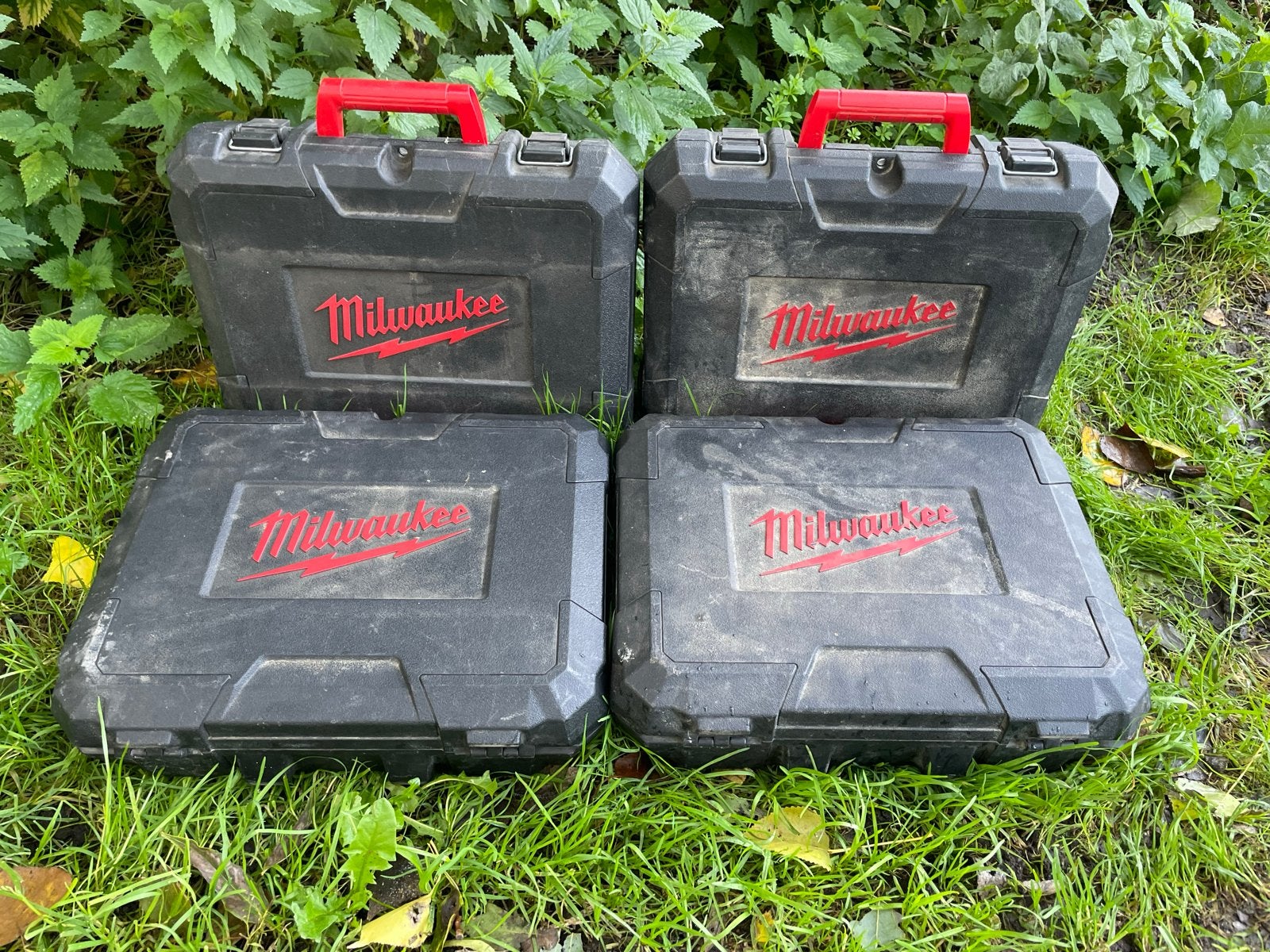 4 lege Milwaukee koffers voor gereedschap LEEG!, Doe-het-zelf en Verbouw, Ophalen, Gebruikt