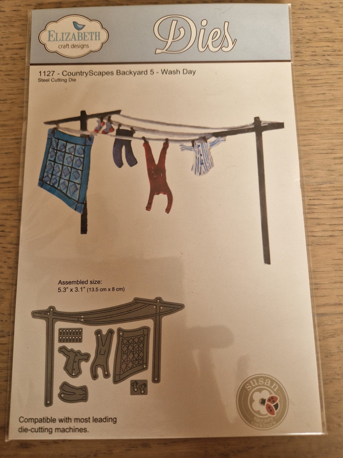 Elizabeth Craft Designs Dies - CountryScapes Backyard 5, Ophalen of Verzenden, Nieuw