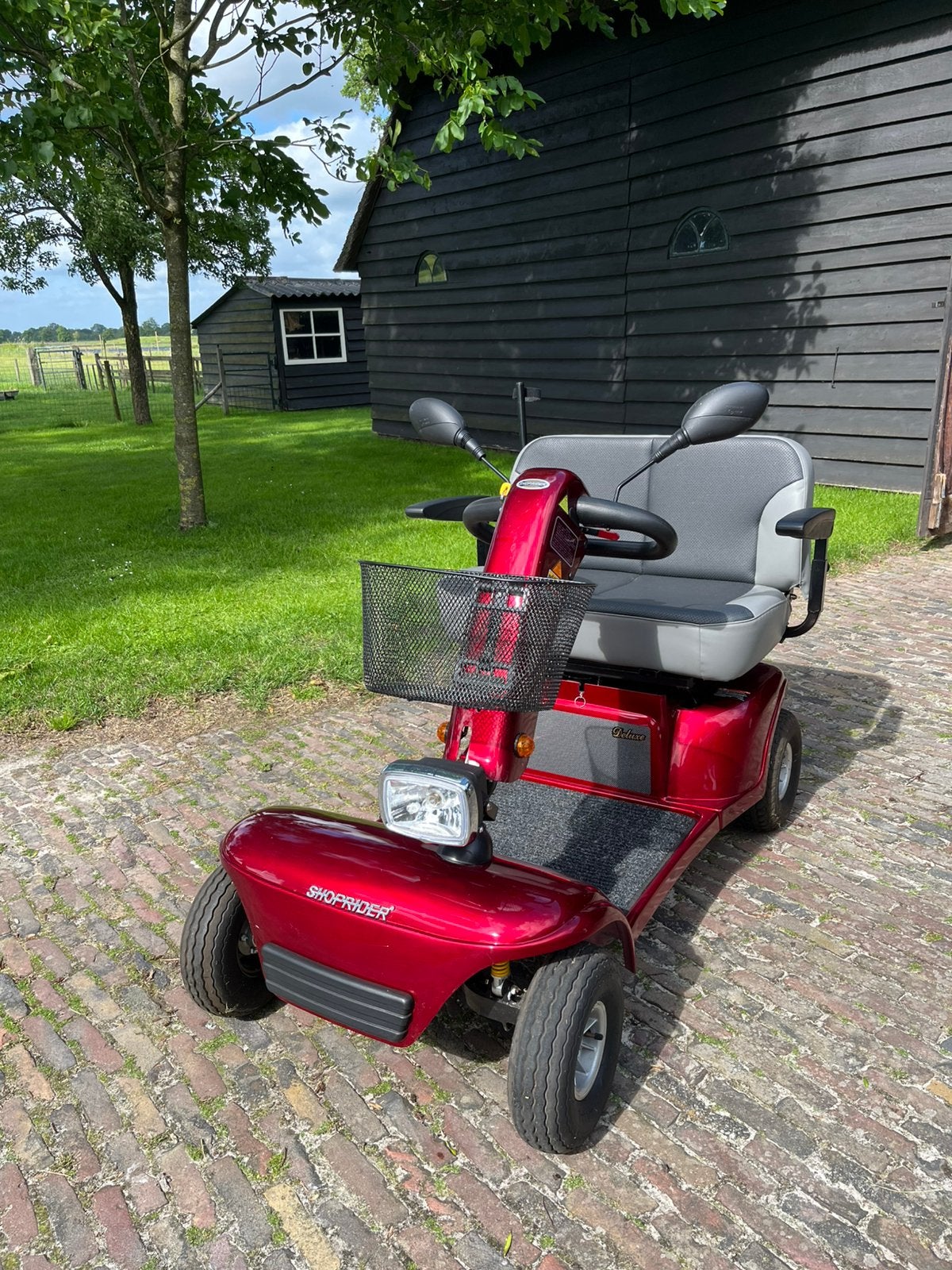 Scootmobiel Shoprider 9D Duo, Diversen, Brommobielen en Scootmobielen, Ophalen of Verzenden, Zo goed als nieuw, Shoprider, 46 km of meer