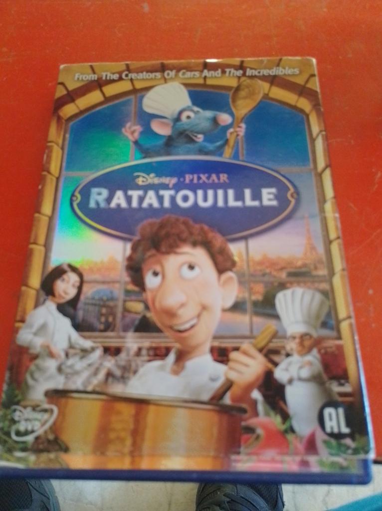 Disney Pixar Ratatouille DVD - Zo goed als nieuw, Avontuur, Alle leeftijden, Ophalen of Verzenden, Zo goed als nieuw