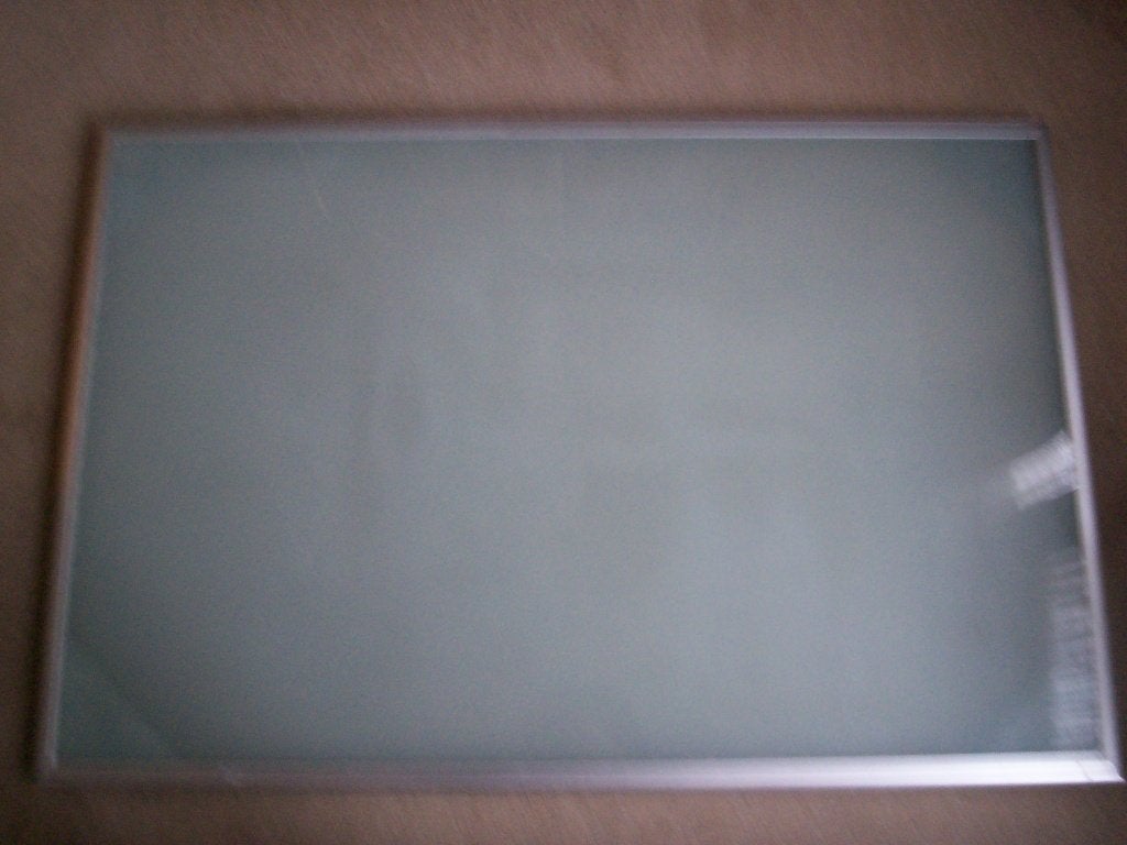Glazen TAFELBLAD Ikea 900.247.18 glas in lijst  -GEEN Poten!, Huis en Inrichting, Tafelonderdelen, Ophalen, Gebruikt, 50 tot 100 cm