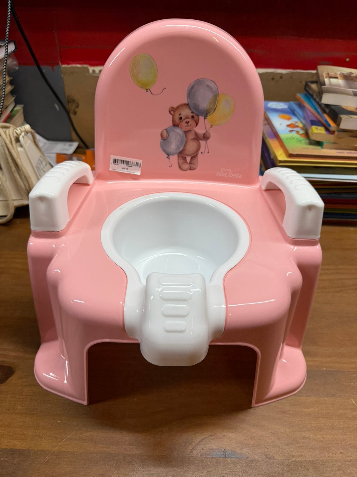 Wc potje roze, Ophalen of Verzenden, Zo goed als nieuw, Overige typen