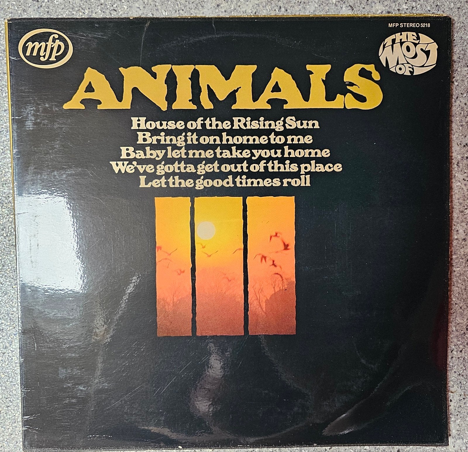 The Most Of Animals LP - Klassieke Rock Hits, Cd's en Dvd's, Ophalen of Verzenden, Gebruikt, 12 inch, LP