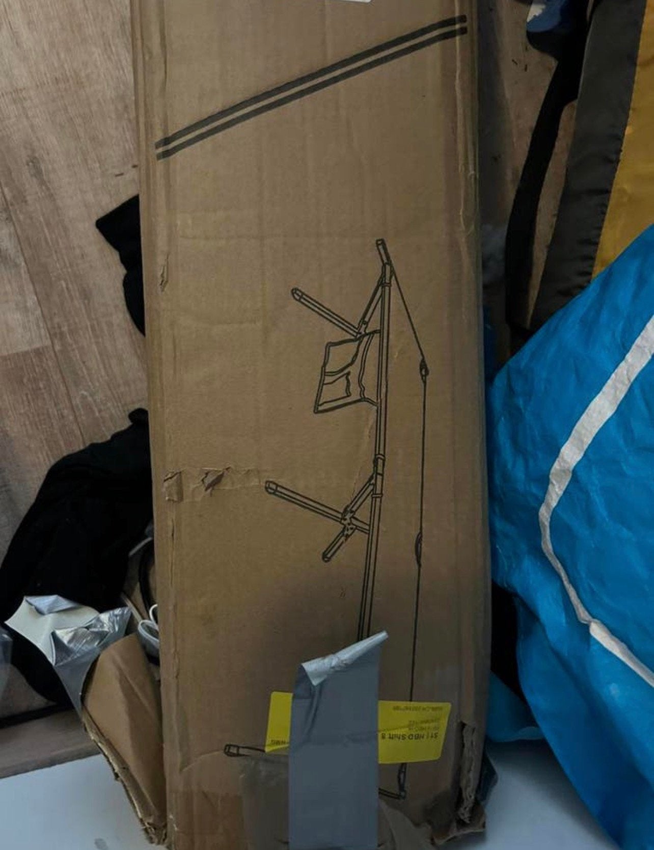 inklapbaar ligbed, Tuin en Terras, Partytenten, Ophalen of Verzenden, Zo goed als nieuw, Minder dan 5 meter, Opvouwbaar