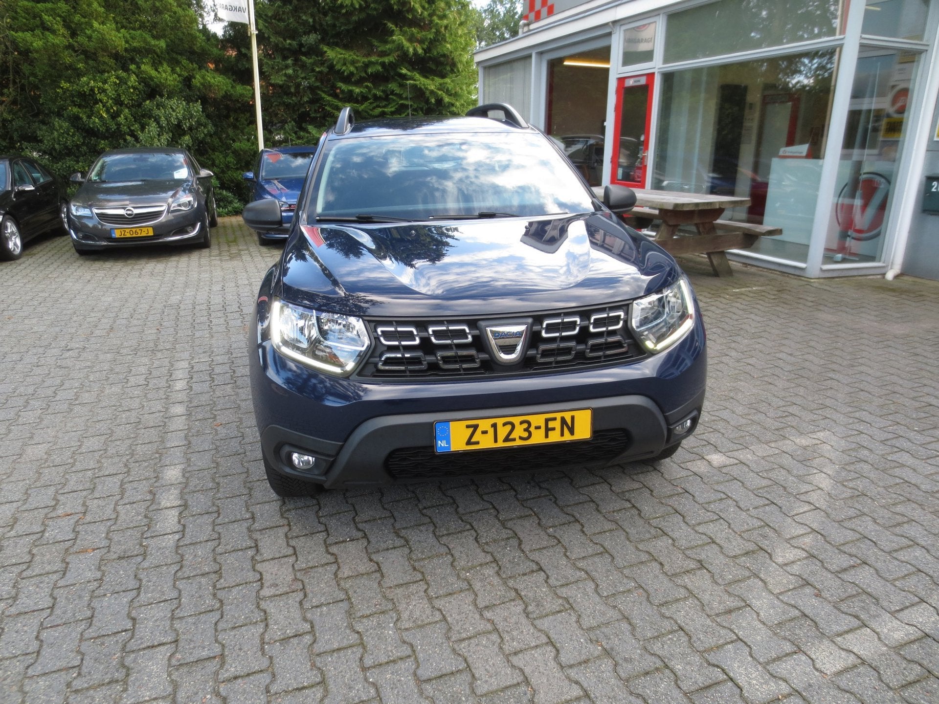 Dacia DUSTER 1.0 TCe Essential, Auto's, Gebruikt, Duster, Blauw, 3 cilinders
