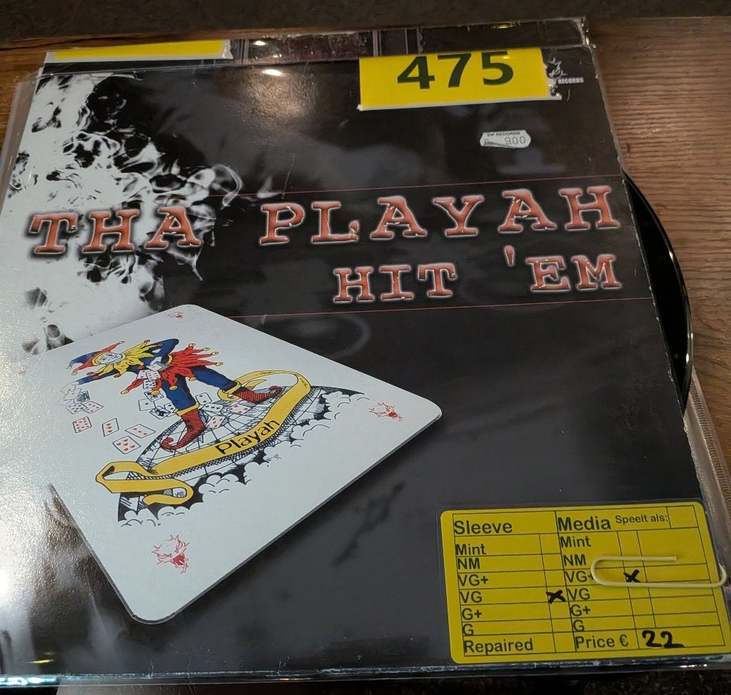 Tha Playah - Hit 'Em (475), Cd's en Dvd's, Gebruikt, Hardcore, Inclusief binnenhoes, Ophalen of Verzenden