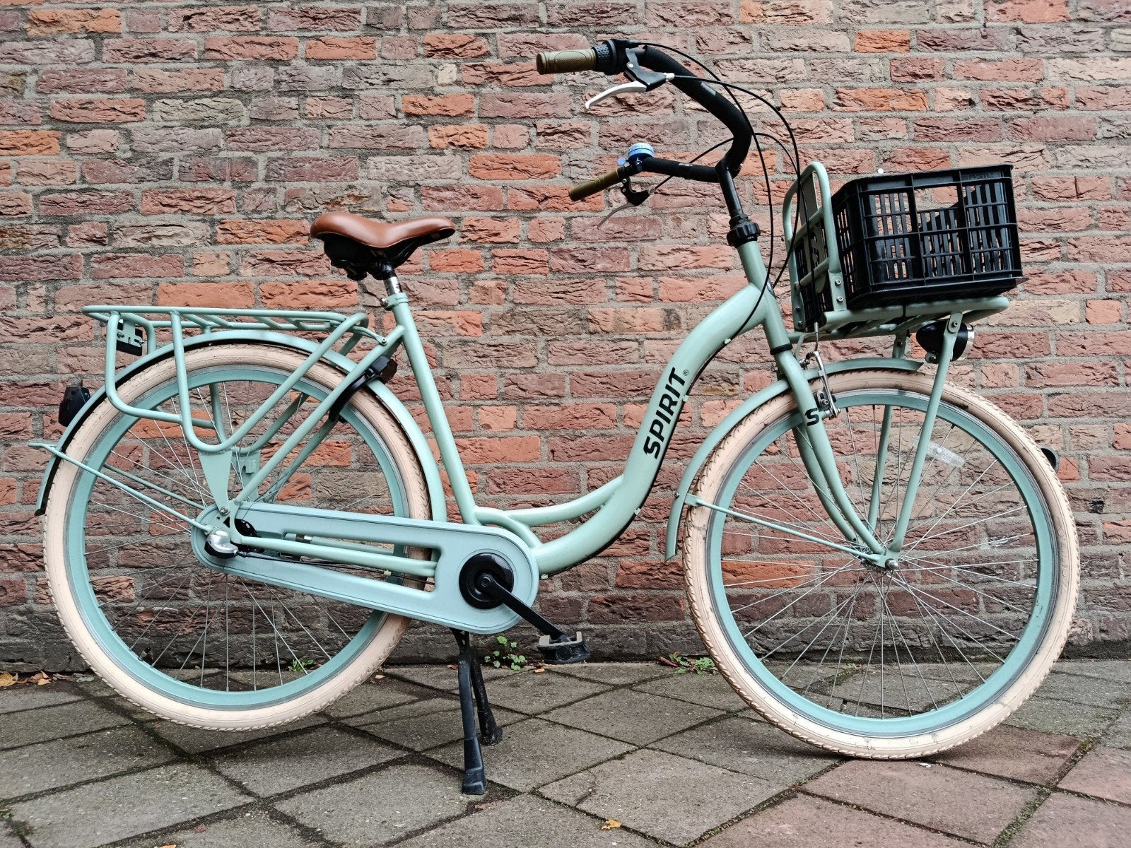 Moederfiets Spirit Carry 3 versnellingen slot transportrek, 53 tot 56 cm, Zo goed als nieuw, Dubbele standaard, Ophalen