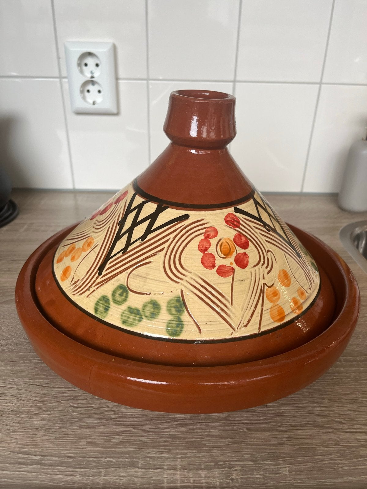 Tajine, Ophalen, Overige typen, Zo goed als nieuw, Steen/keramiek