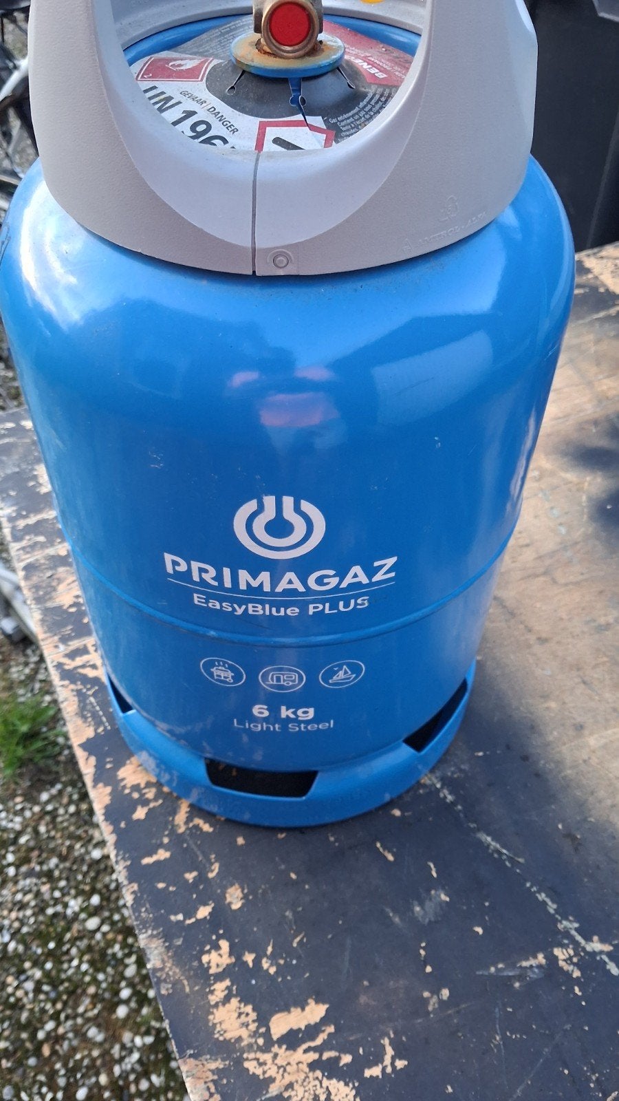 nieuw 2x Primagaz EasyBlue PLUS 6 kg gasfles vol!! €60,- p/s, Ophalen, Nieuw