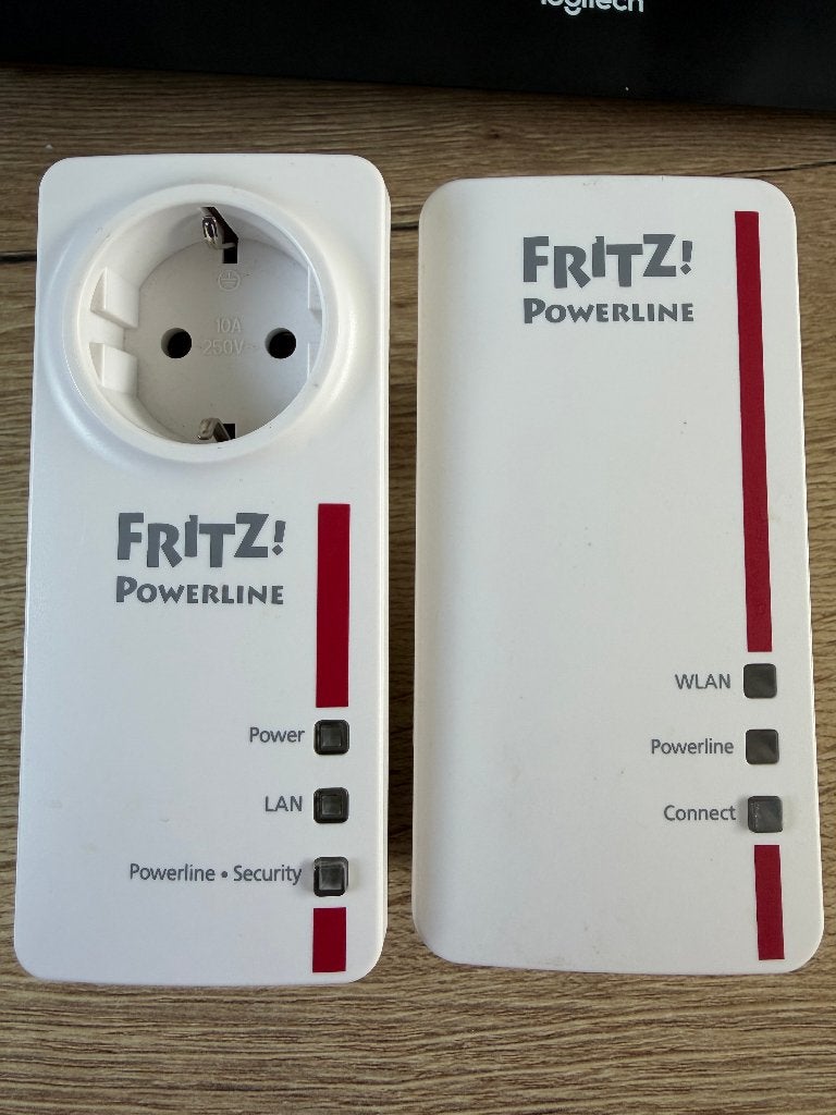 Te Koop : Fritz powerline 1220E en 1260E  (set), Computers en Software, Powerlines, Ophalen of Verzenden, Gebruikt, FRITZ!Powerline