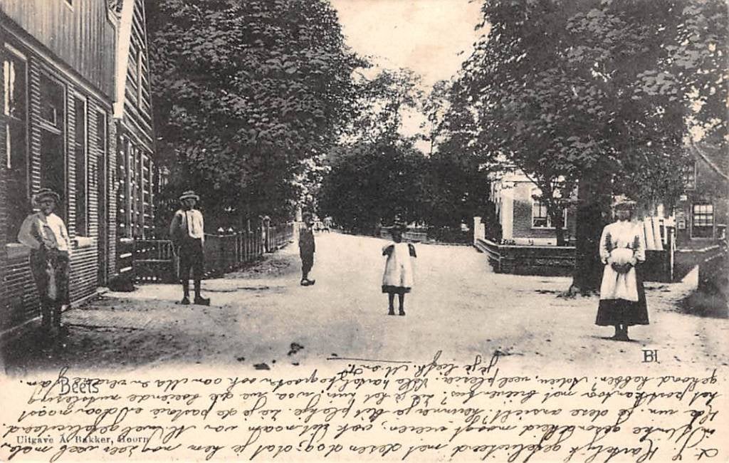 Beets Dorpsgezicht 1905 Edam - Volendam, Verzenden, Voor 1920, Gelopen, Noord-Holland