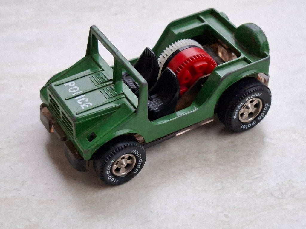 Darda Car Jeep Police serie 10, Ophalen of Verzenden, Gebruikt, Auto