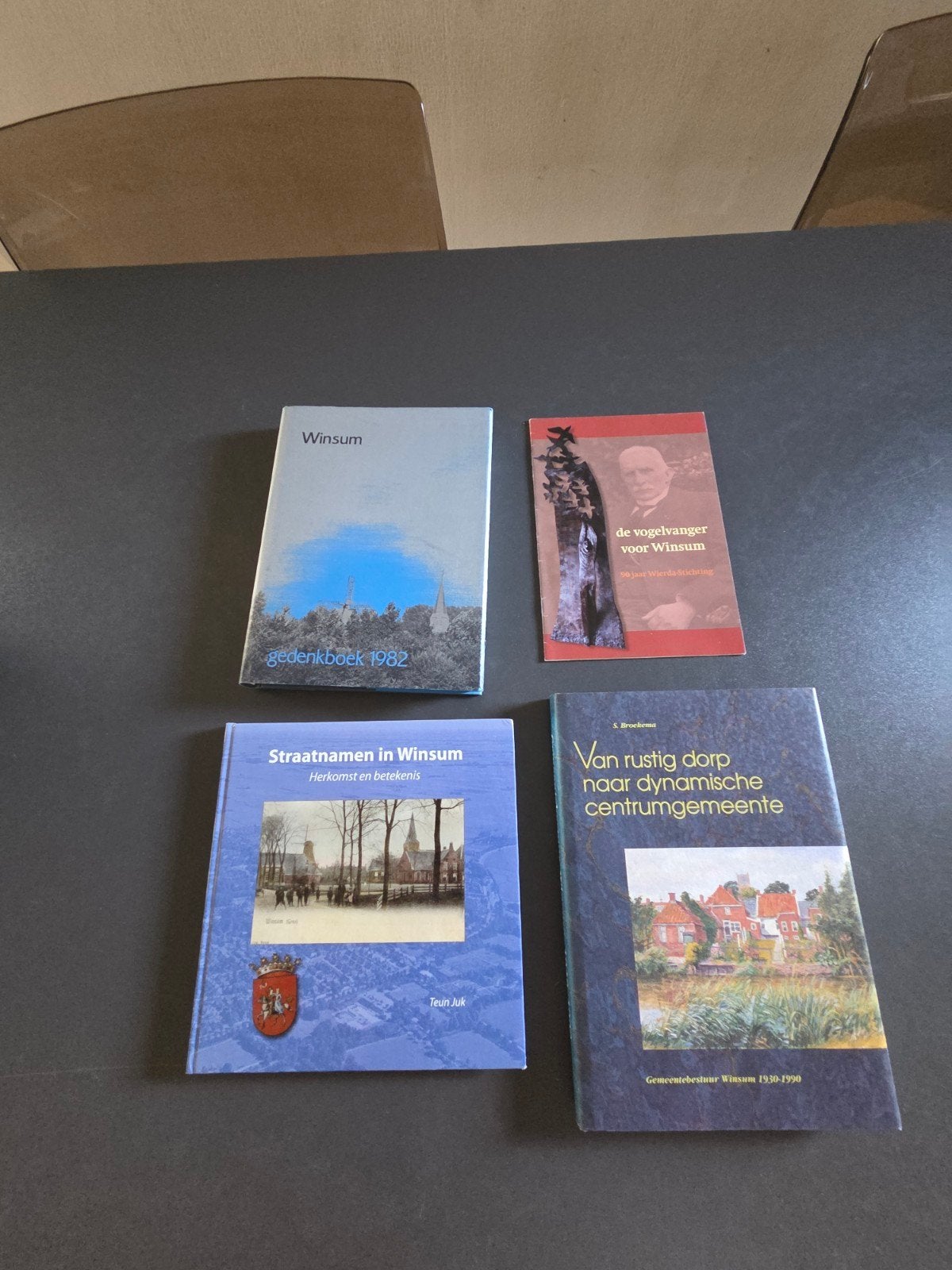 4 historische boeken over winsum (gr), Ophalen of Verzenden