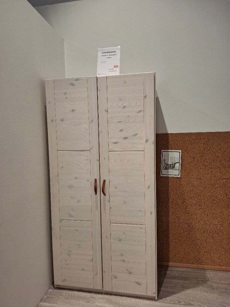 Lifetime Kledingkast 2-Deurs, Huis en Inrichting, Kasten | Kledingkasten, Ophalen, Met deur(en), 100 tot 150 cm, Zo goed als nieuw