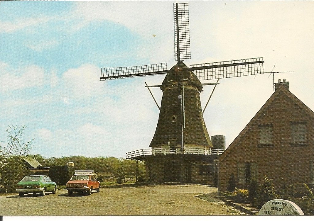 Ansichtkaart Hulshorst De Molen 'De Maagd' 1989, Ophalen of Verzenden, 1980 tot heden, Gelopen, Gelderland
