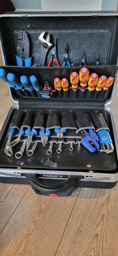 Parat professionele kingsize gereedschap koffer + Gedore, Doe-het-zelf en Verbouw, Gereedschapskisten, Ophalen