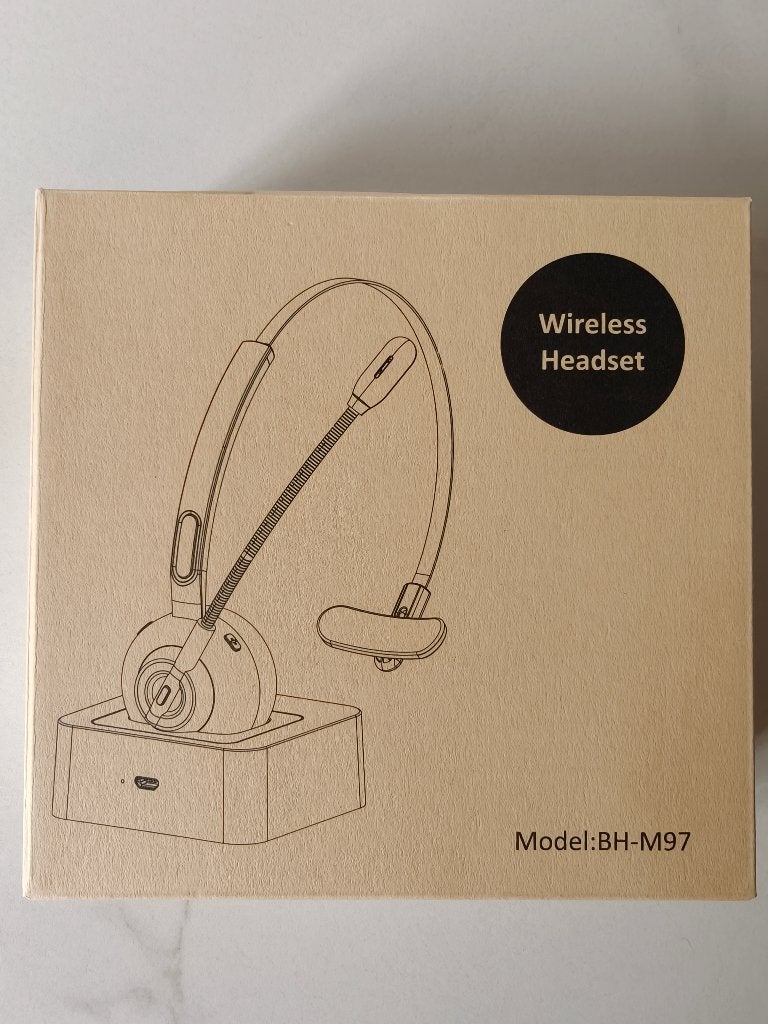 YONO Wireless Headset BH-M97 - Nieuw!, Computers en Software, Nieuw, Ophalen of Verzenden, Draadloos, Over-ear