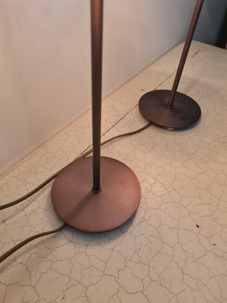 2 tafellampjes met Schotse ruit kapjes p/st 9.95, Heikant 21 Kaatsheuvel, Meerkleurig, Belle Vieille Brocante, Ophalen of Verzenden