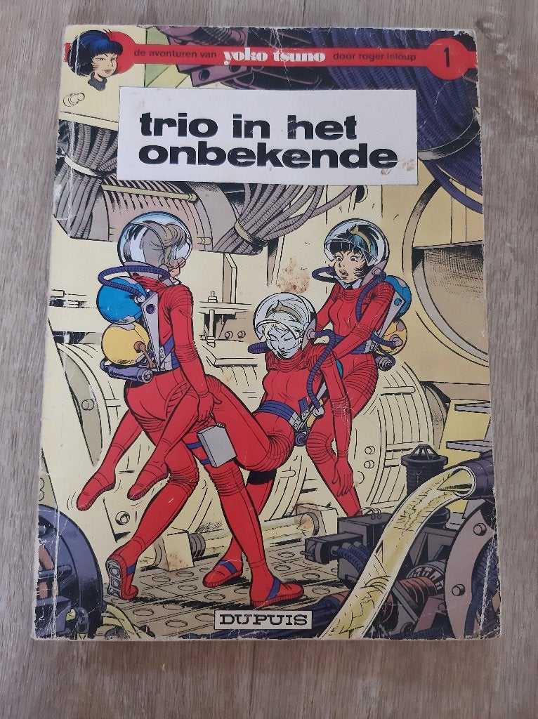 Stripalbum Yoko Tsuno Trio in het onbekende, Eén stripboek, Ophalen of Verzenden, Gelezen